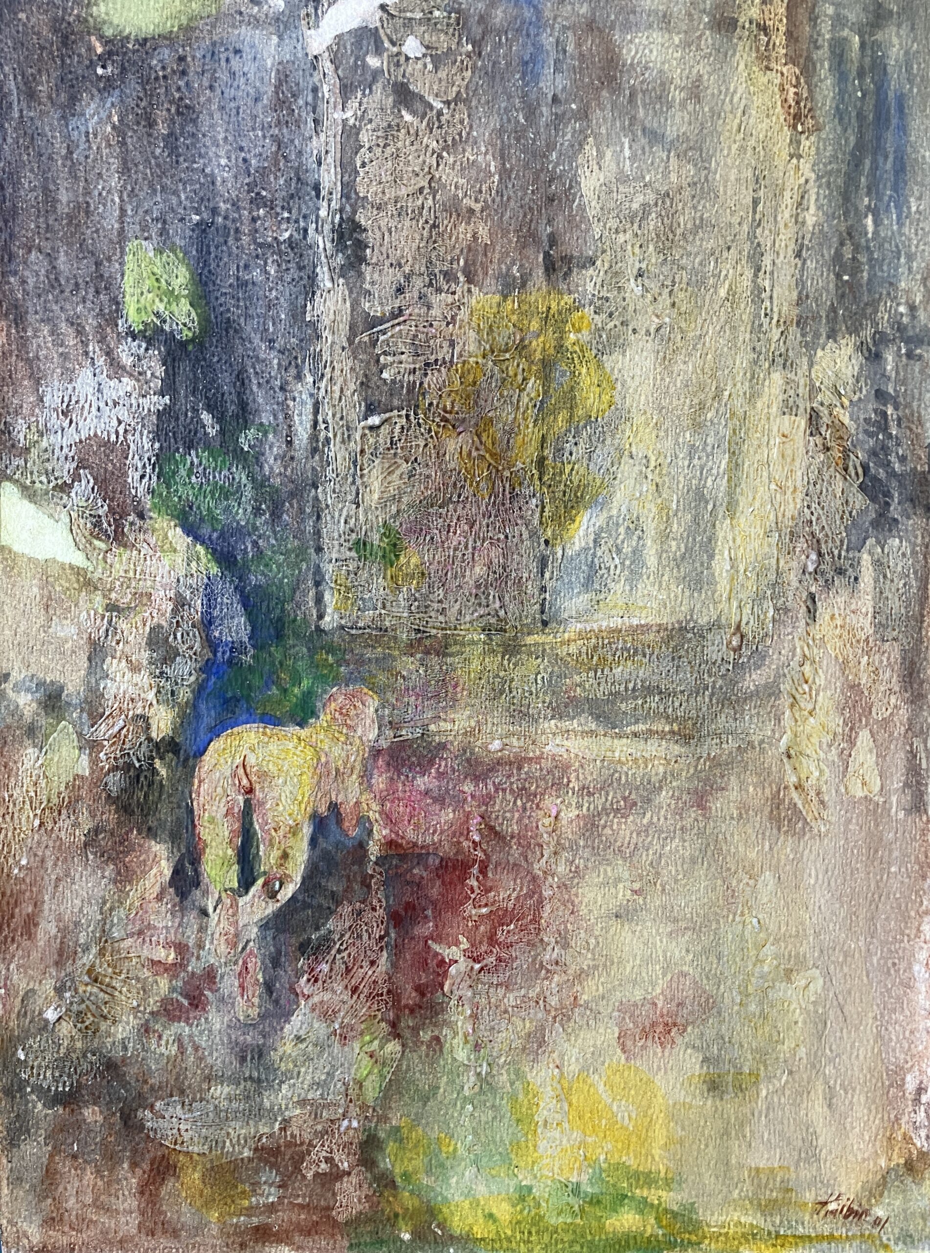 (Composition No 1) Mixed-media