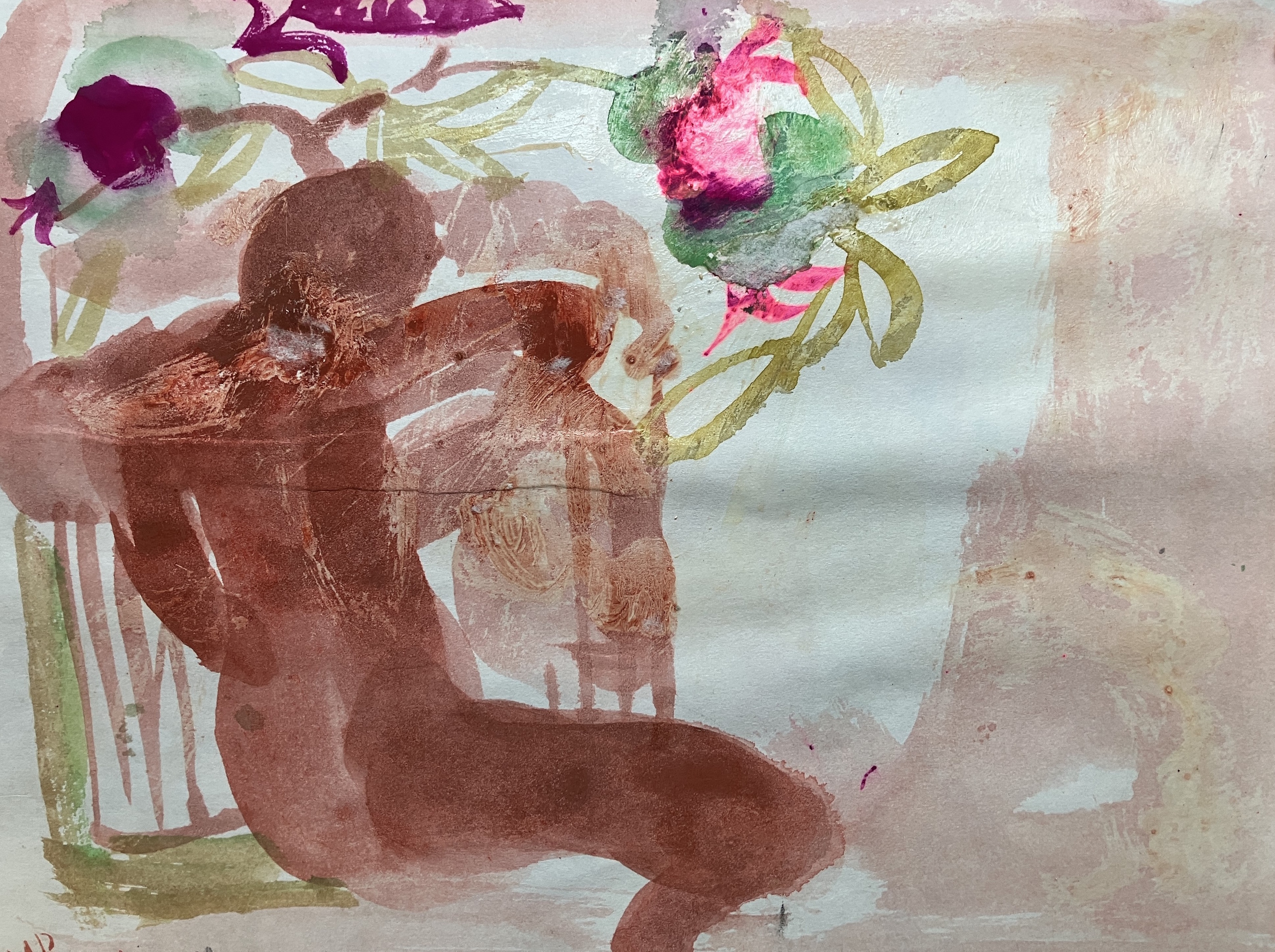 (Desire) Mixed-media