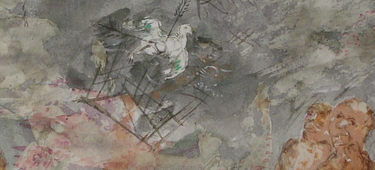 Detail (Flower guardian) Mixed-media