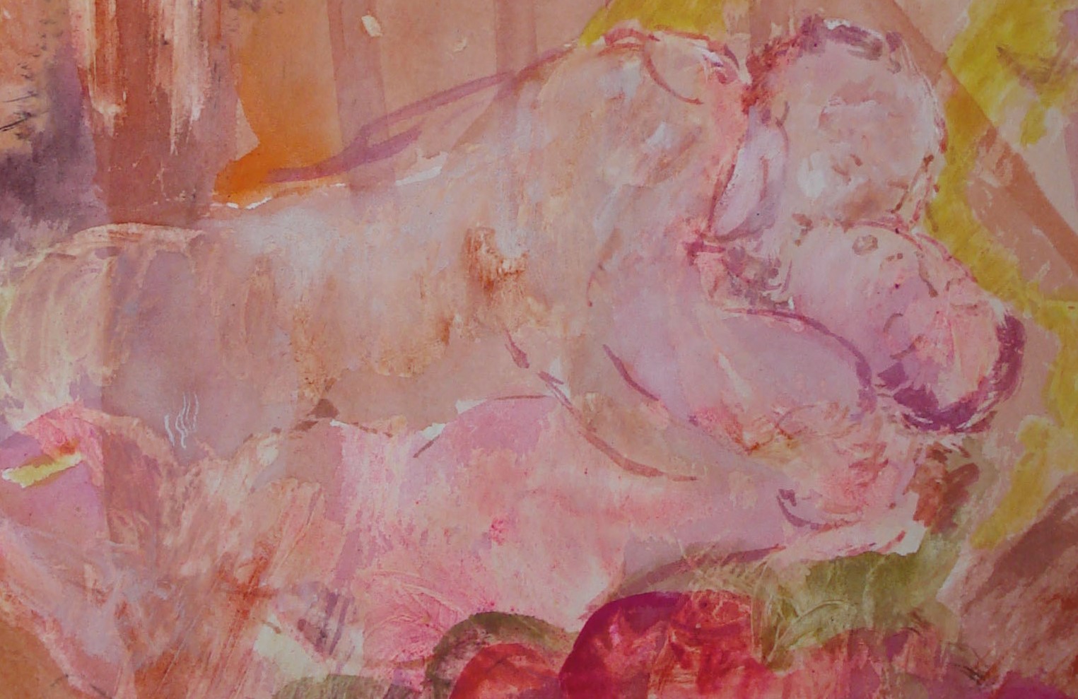 Detail (Love of Origin) Mixed-media