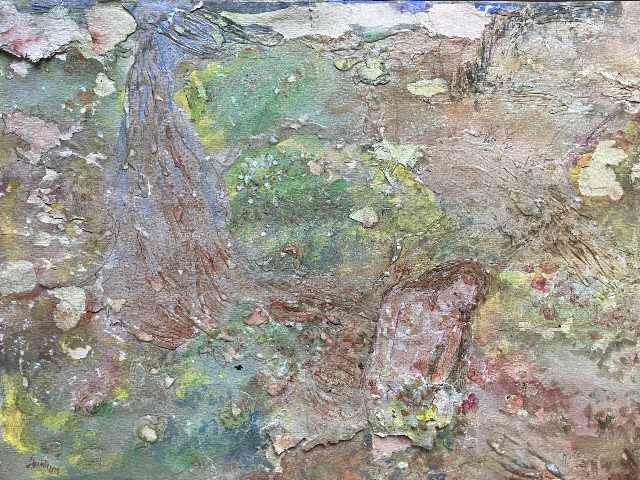 (Excavated Truths No 1) Mixed-media12.5x9.5inches