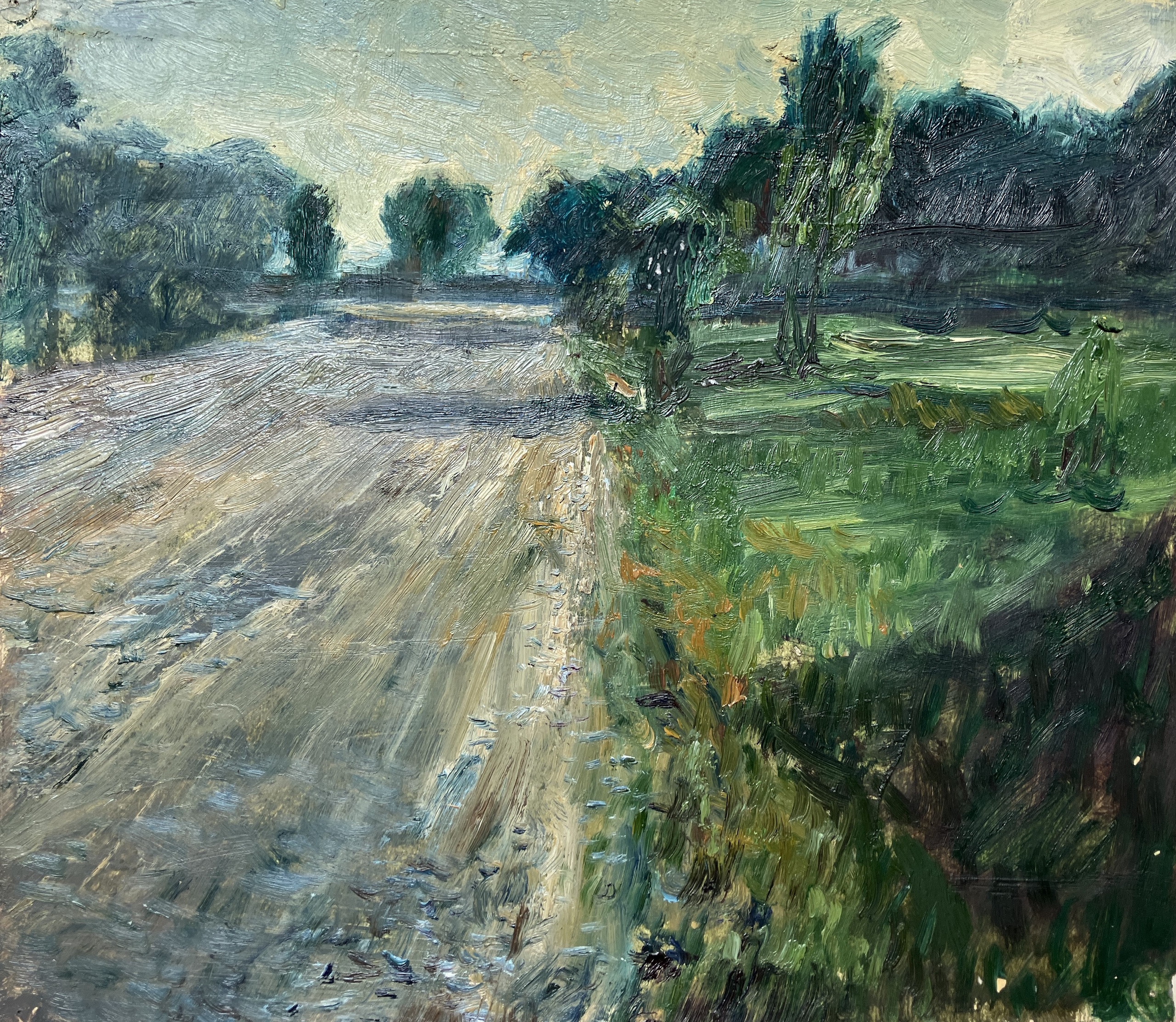 Landscape Oil on cardboard (3)