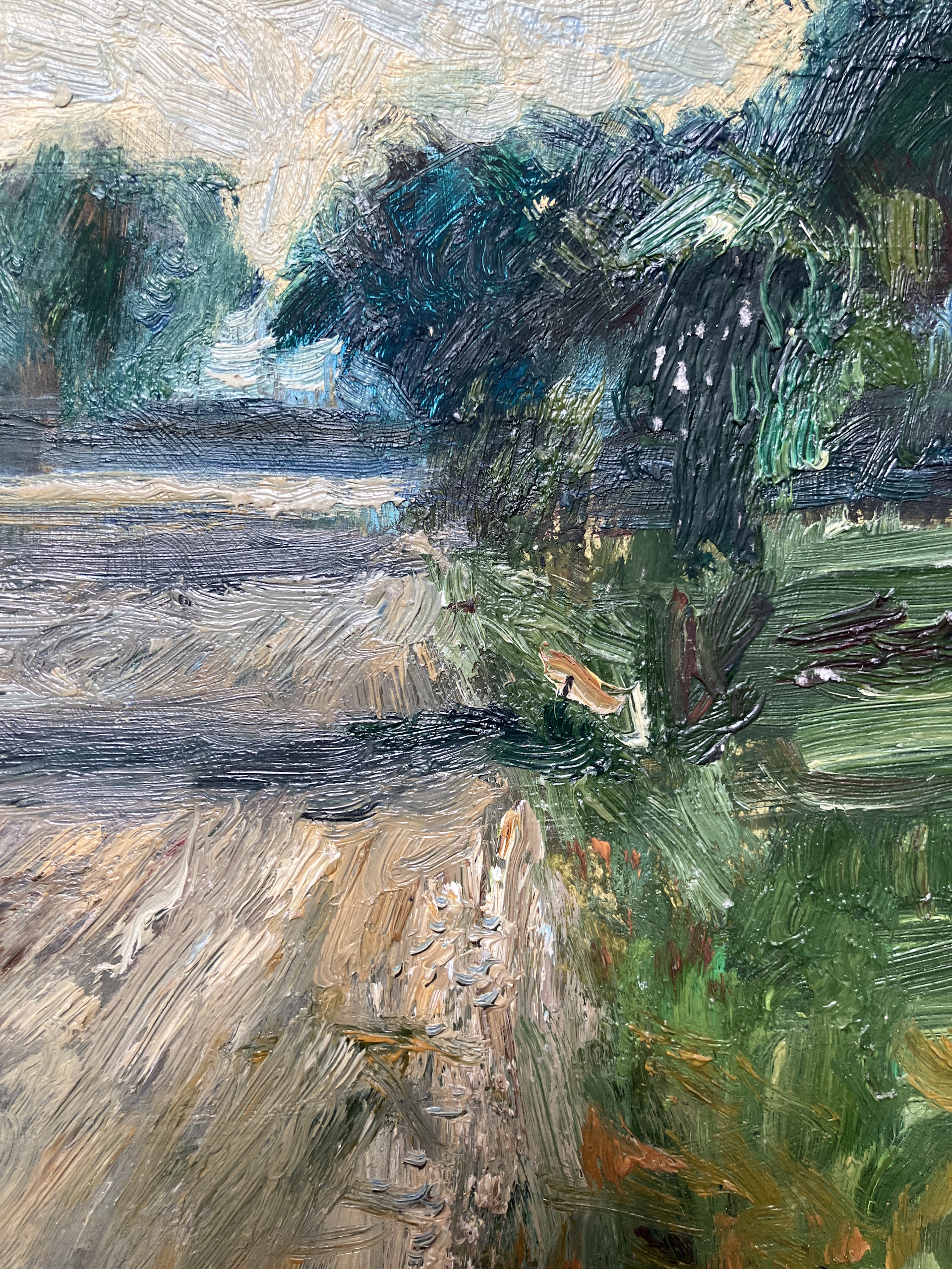 Landscape Oil on cardboard (4)