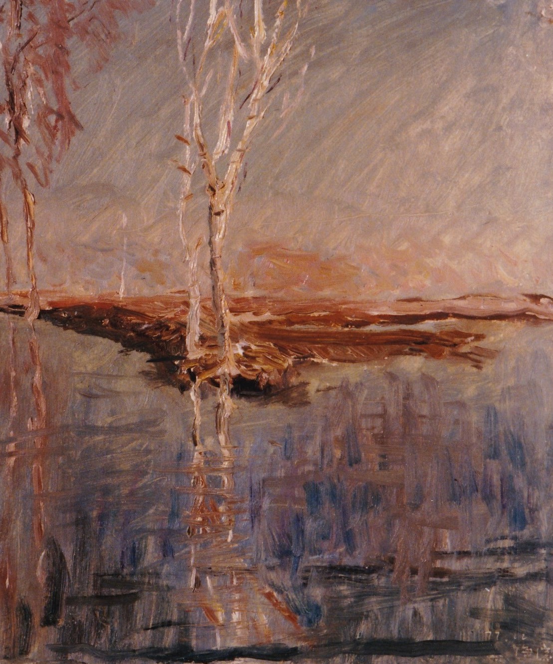 Landscape Oil on cardboard (6)