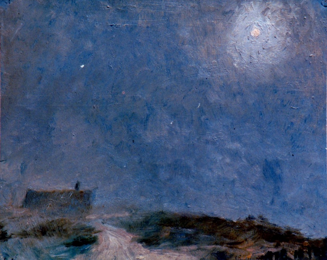 Landscape Oil on cardboard (8)