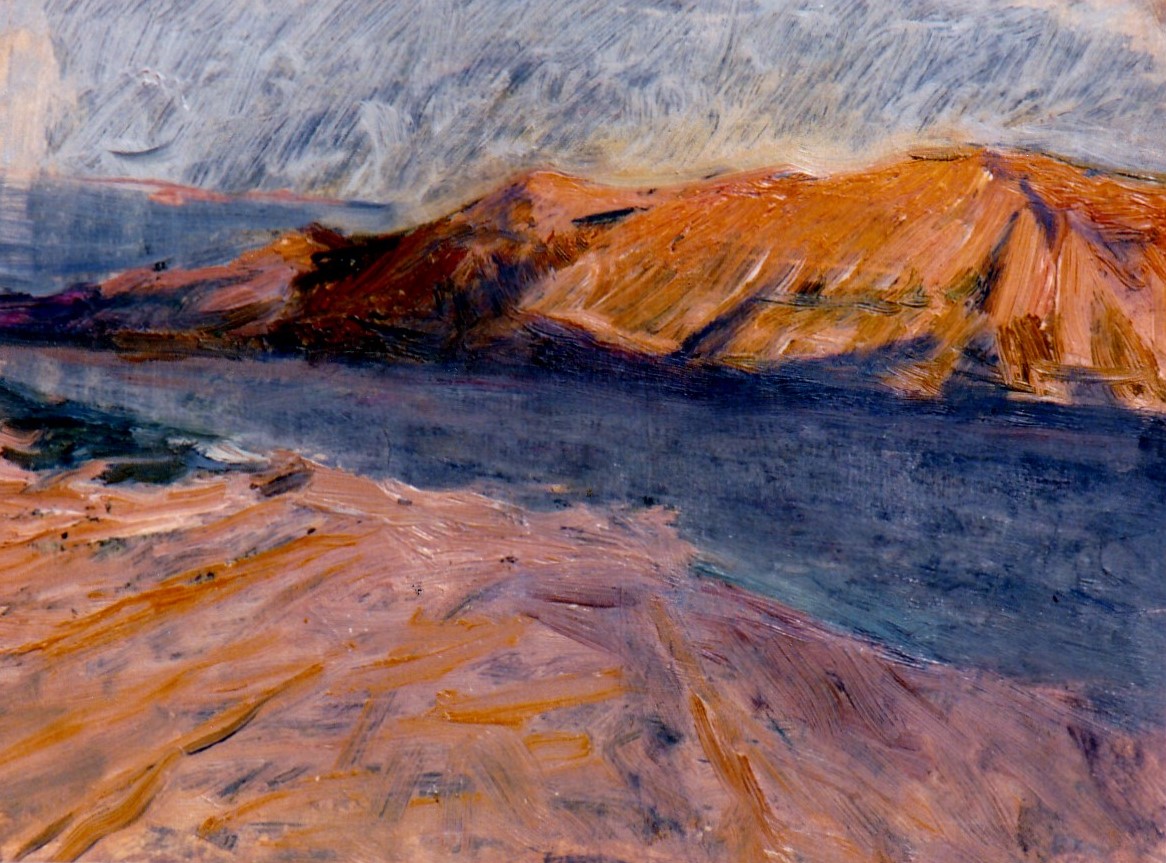 Landscape Oil on cardboard (9)