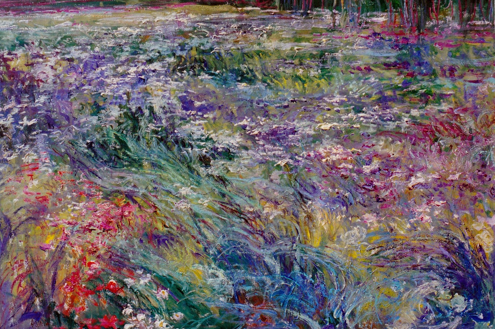 (Narure's Cadence) Oil on canvas 30x40 inches 2000-2010 Landscape Paintings