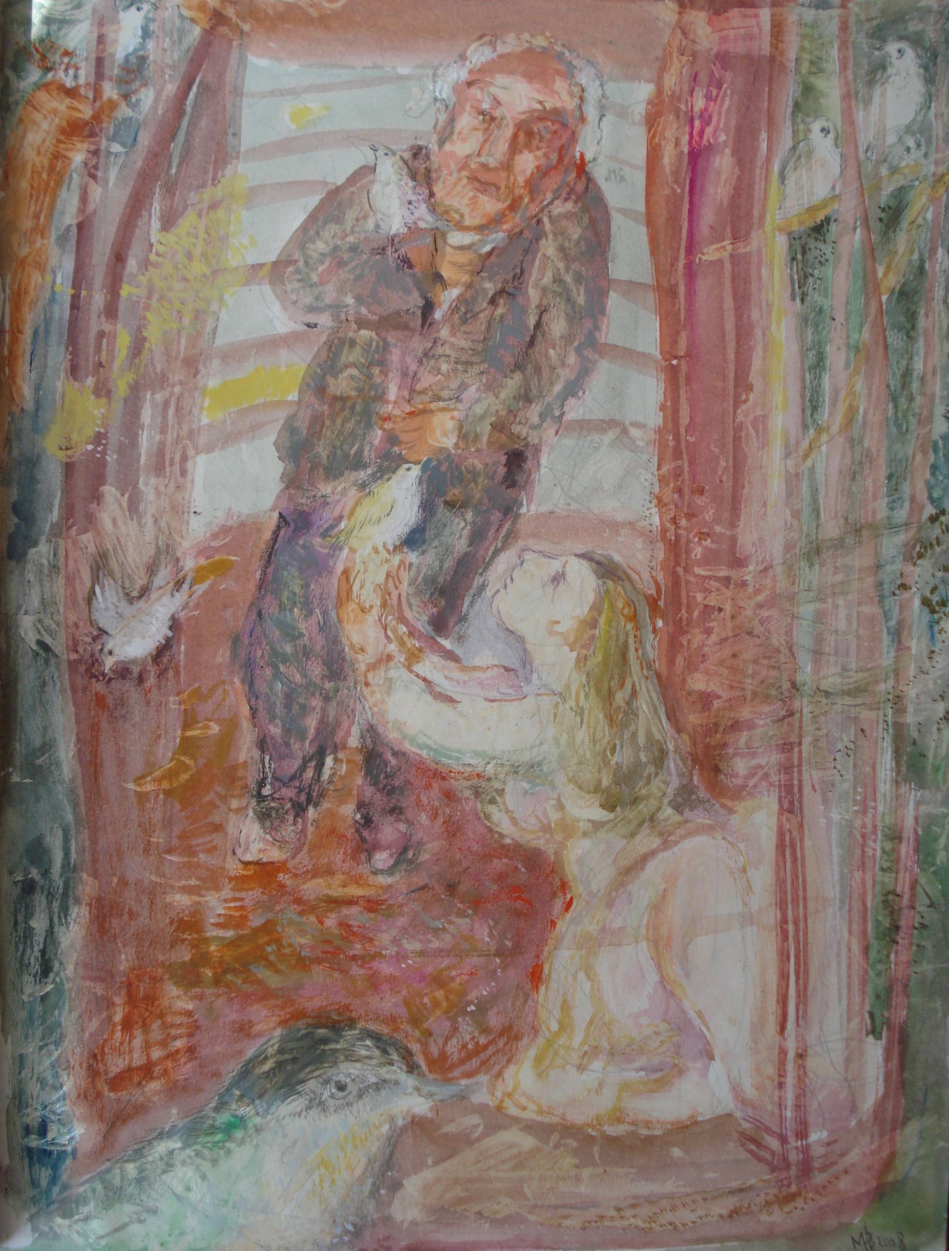 (Occidental Release) Mixed-media