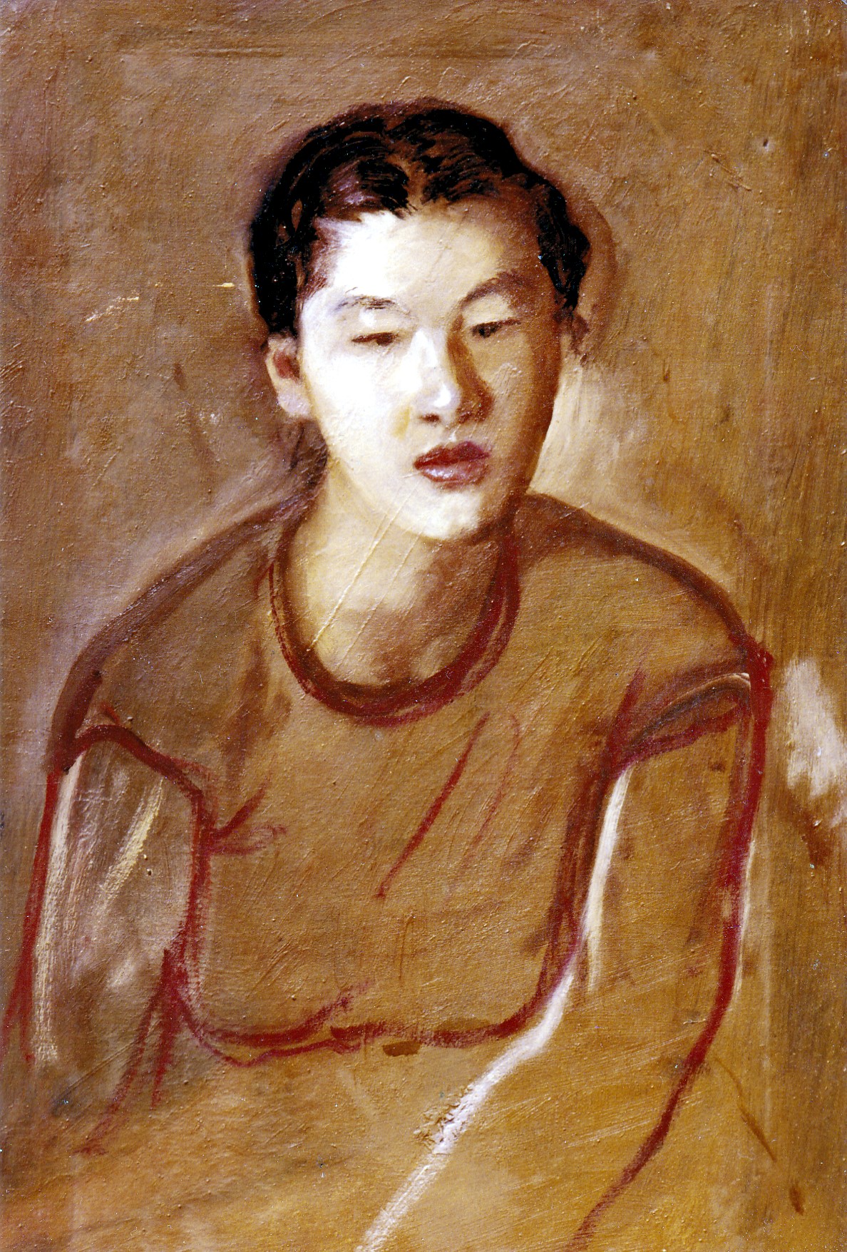 Portrait Oil on Canvas 18x28inches