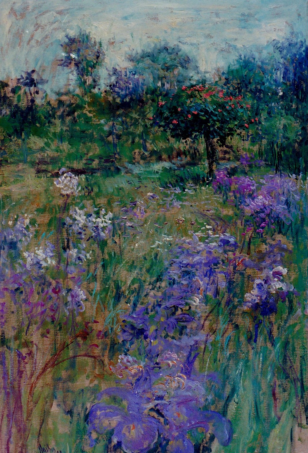 (Purple Serenade) Oil on canvas 24x36inches 2000-2010 Landscape Paintings